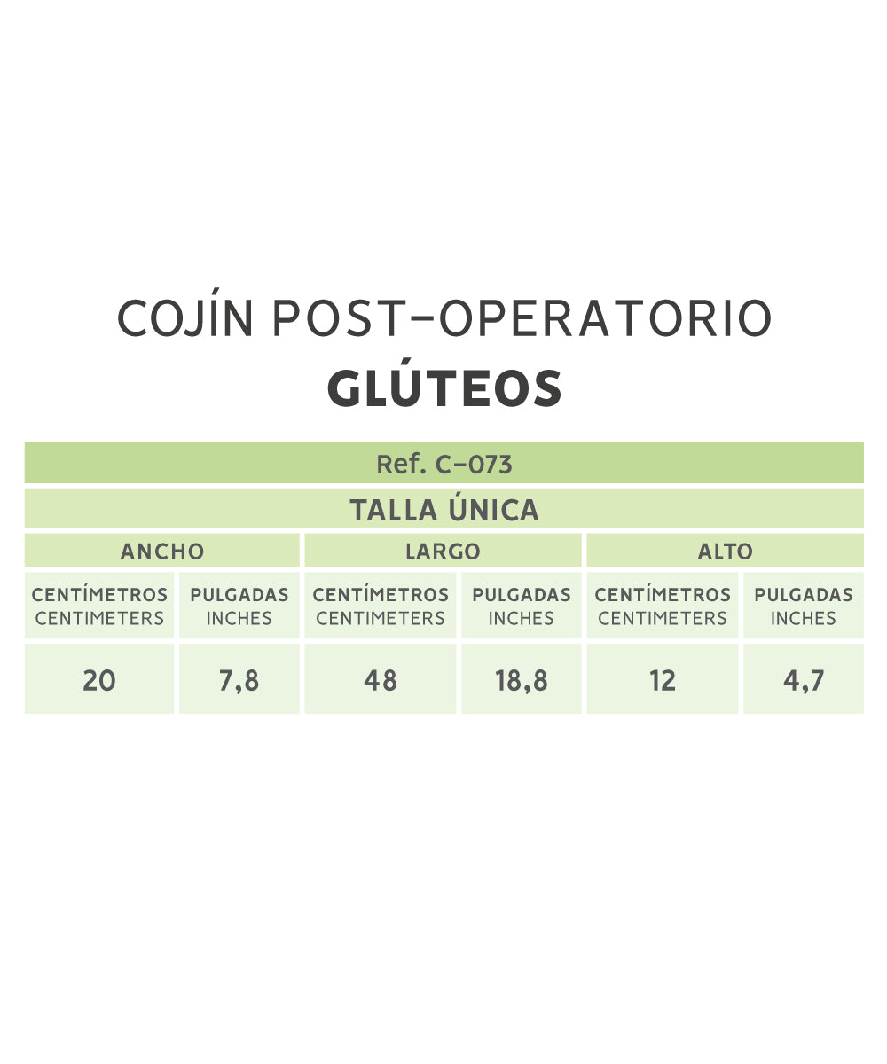 Cojín de gluteos - Recuperación ( Ref. C-073 )