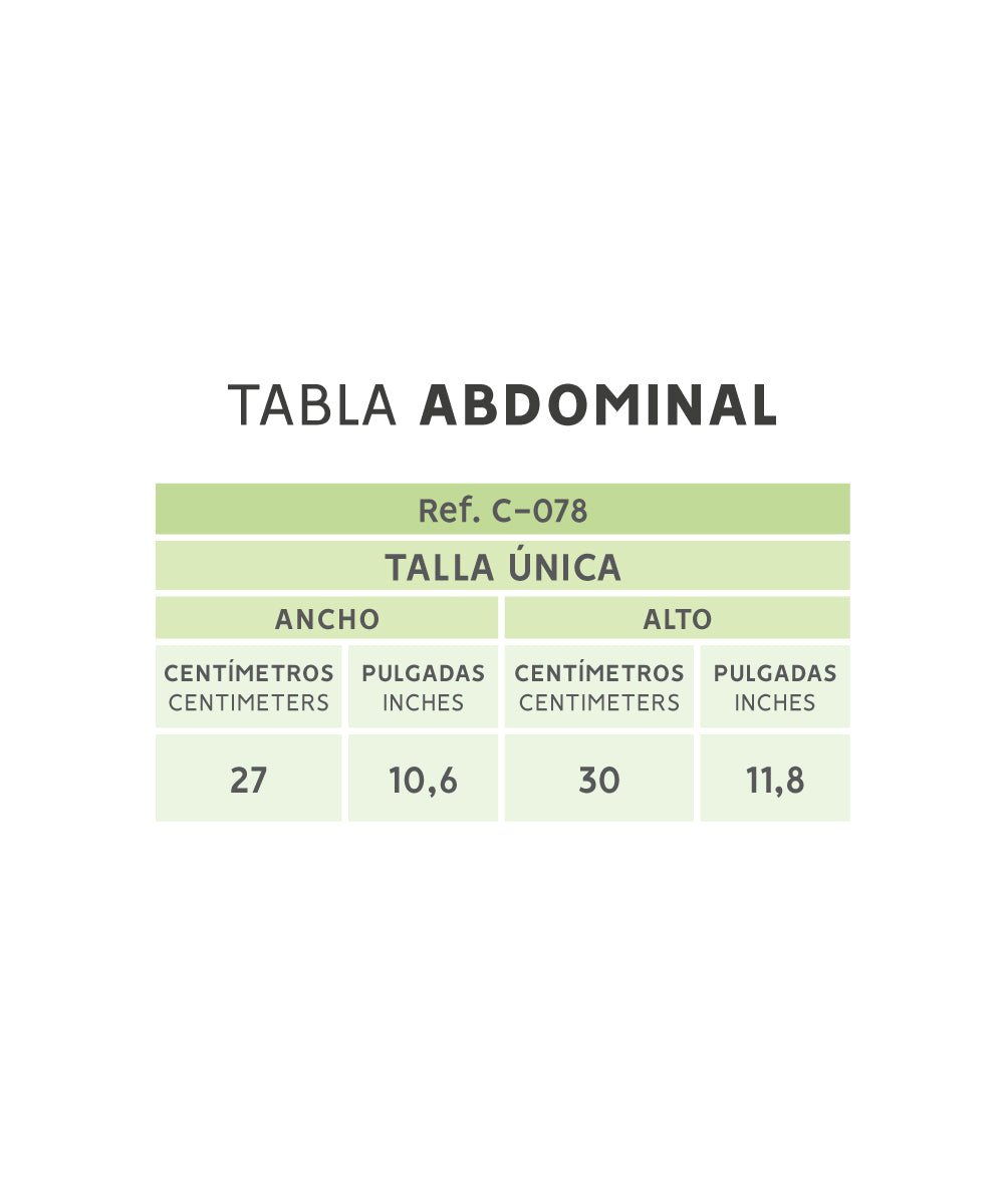 Tabla abdominal ( Ref. C-078 )