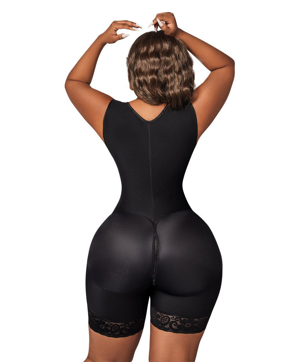 Faja con bra negra LuxuryQueen BBL - ( Luxbbl-293 )