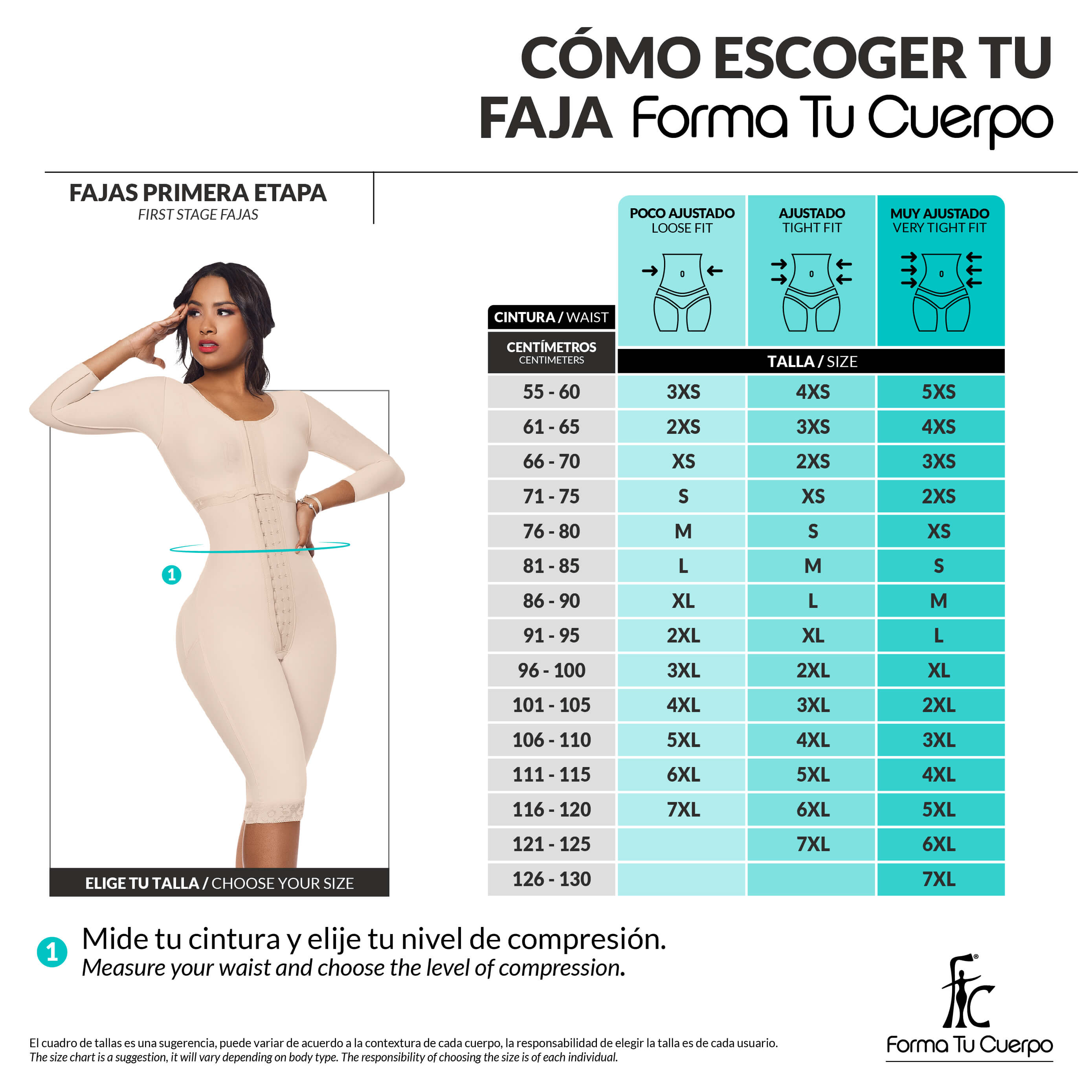 Faja Post Operatoria Completa ( Ref. O-103 )
