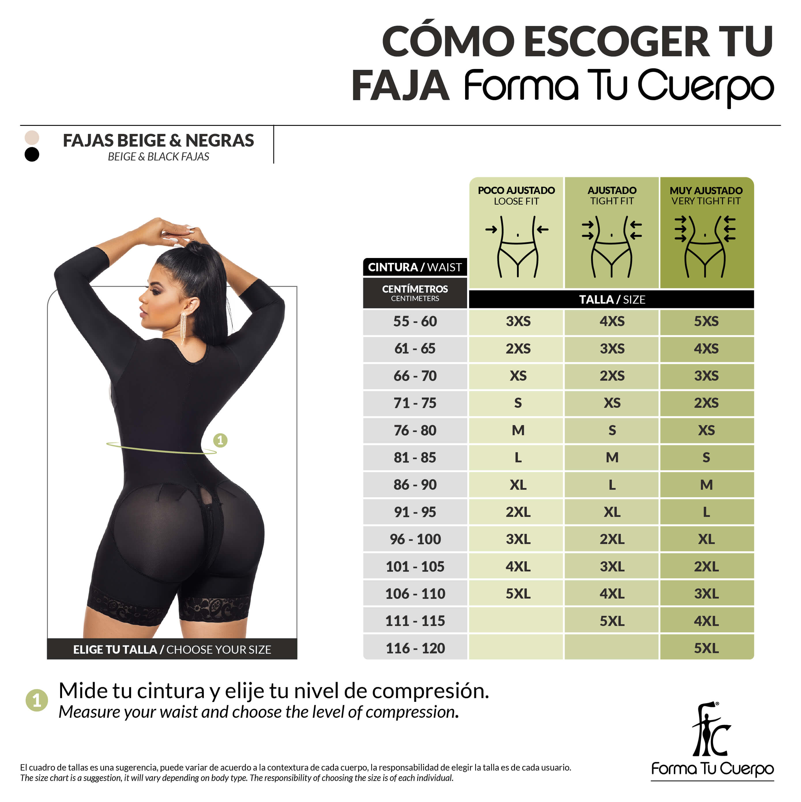 Faja moldeadora manga larga O-015/O-215