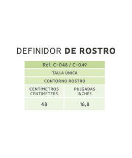 Faja facial postquirúrgica :Chin lift & jawline shaping ( Ref. C-049 / C-048 )